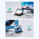 Adaptador UGREEN CM195 ​​​​15214 Revodok 7 em 1 USB-C HUB, fornecimento de energia USB de 95 W, HDMI 4K a 30 Hz