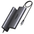 Adaptador UGREEN CM639 15534 Revodok Pro 210 10 em 1 USB-C HUB, Dual HDMI 4K a 60 Hz, fornecimento de energia de 100 W