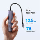 UGREEN CM511 15596 Revodok 5 em 1 Adaptador de Hub USB C, 4K HDMI