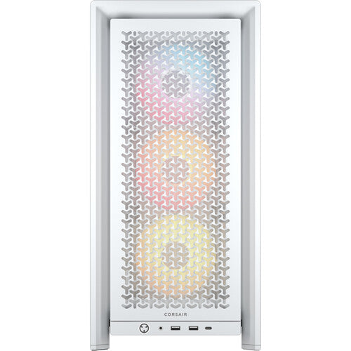 CORSAIR FRAME 4000D RS ARGB Case para PC Semitorre Blanca