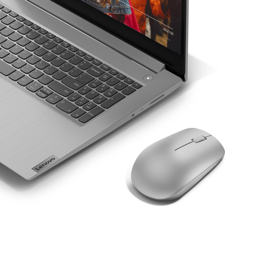 LENOVO 530 Mouse Inalambrico Ambidestro 2.4GHz Nano USB 1200 DPI Platino GY50Z18985