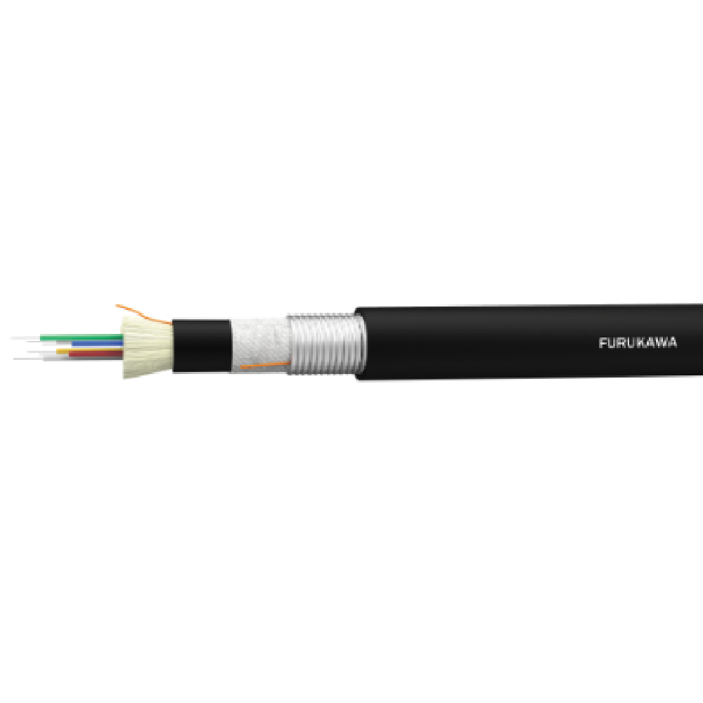 FURUKAWA LIGHTERA 19724017 Cable Fibra Óptica Monomodo 12 Fibras Armado AT-3BEH2YT-012