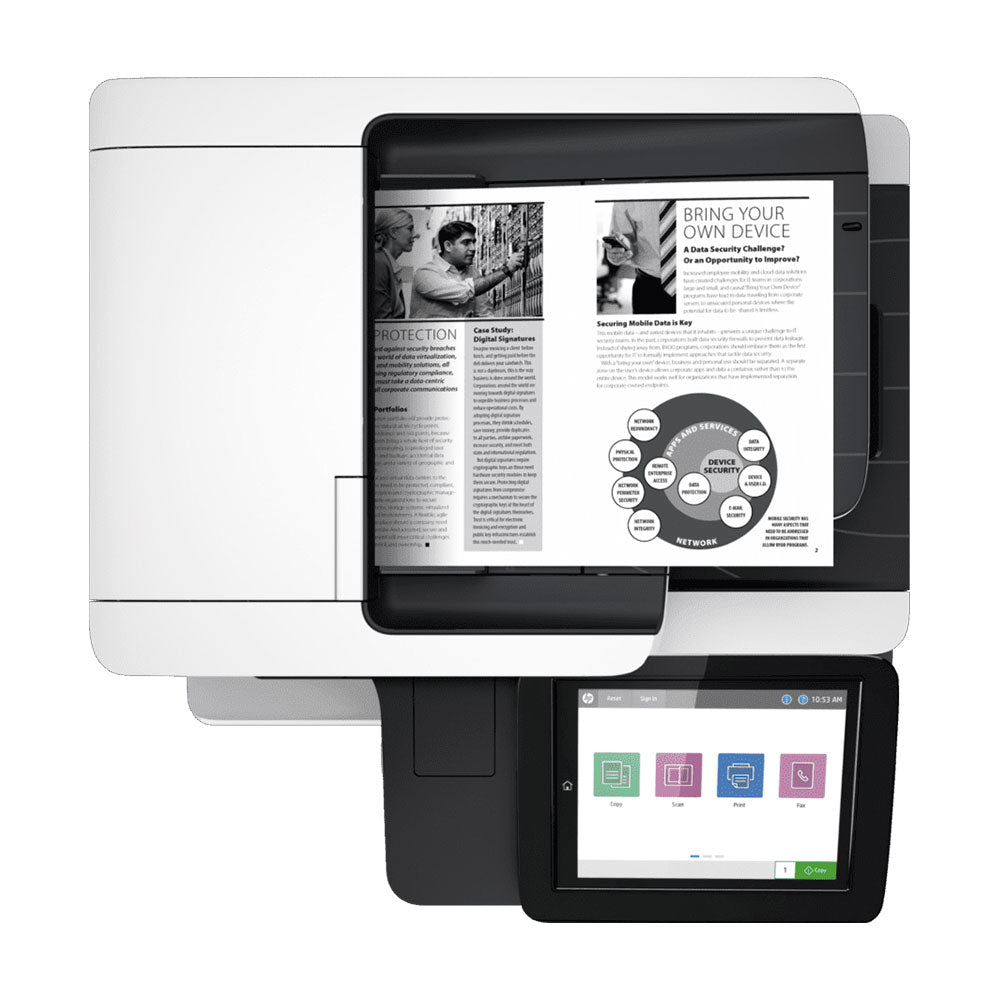 HP LaserJet Enterprise M528dn Impresora Multifuncional  blanco y negro 1PV64A