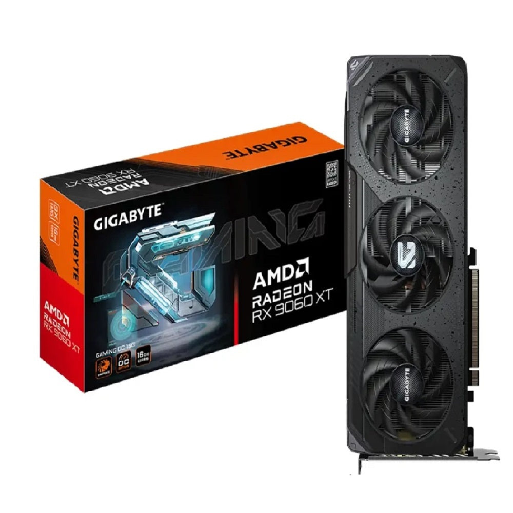GIGABYTE Radeon RX 9060 XT GAMING OC 16G Tarjeta de Video 16GB GDDR6 PCIe 5.0