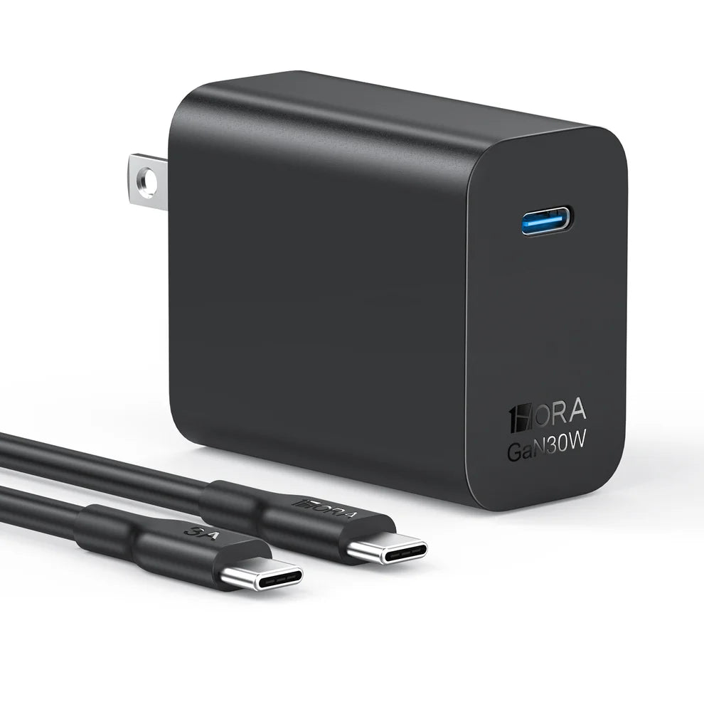 1HORA GAR165-B Cargador Rápido Tipo-C 30W