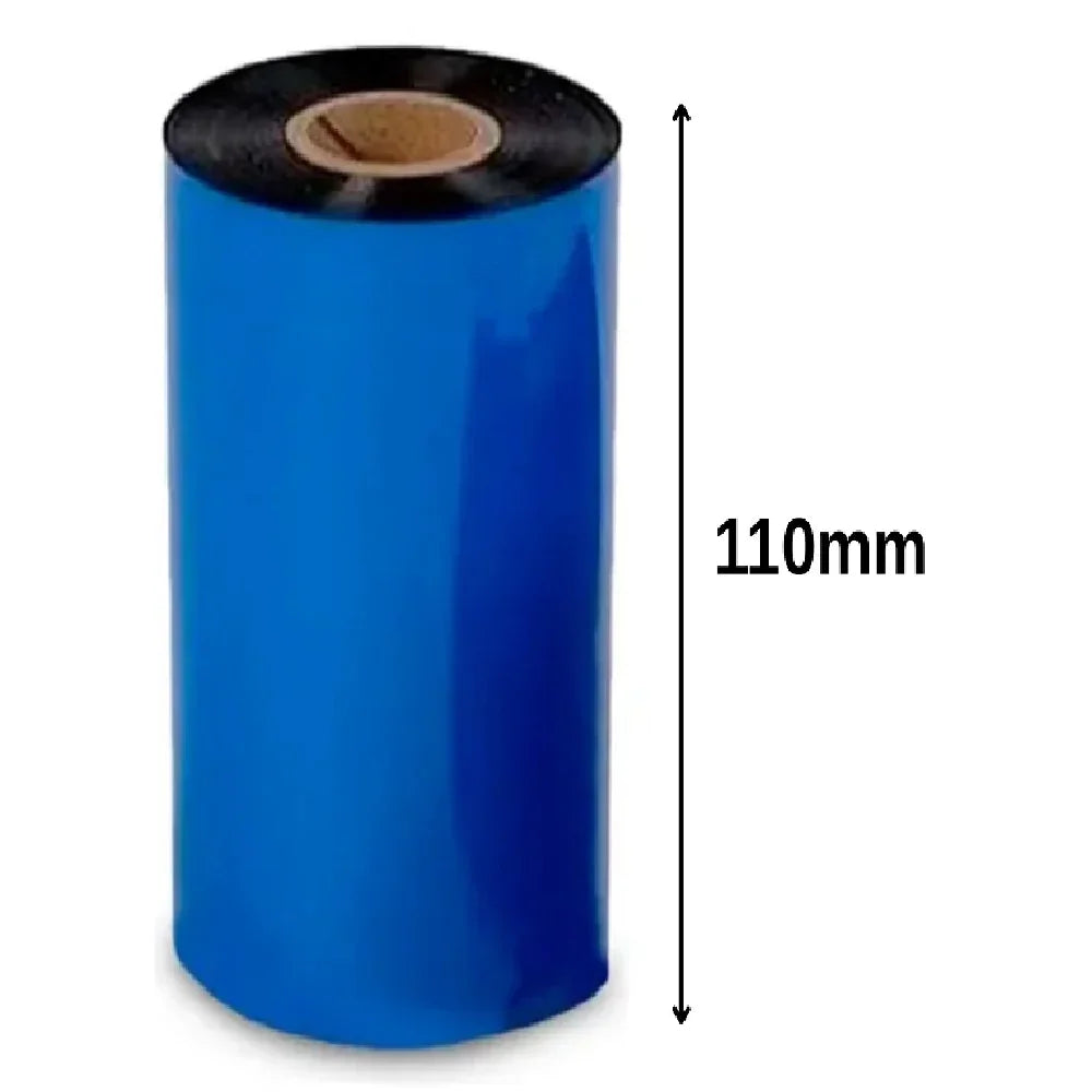 WAX 10040005 Ribbon de Resina para Etiquetas 110 x 74m