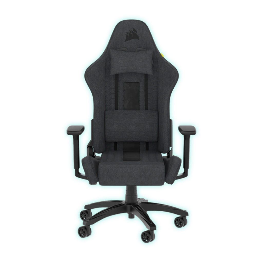 CORSAIR TC100 RELAXED Silla Gamer Reclinable Tela Negra