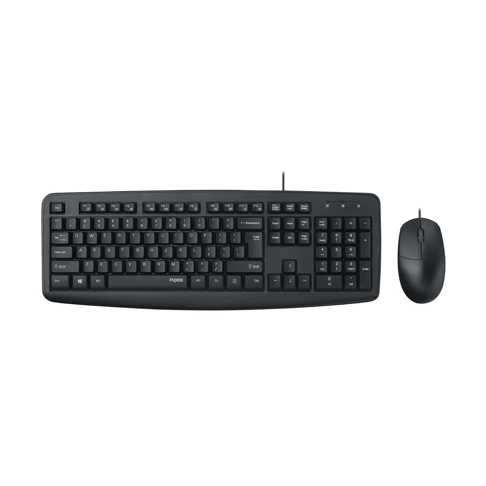 RAPOO NX1600 Kit Teclado y Mouse USB