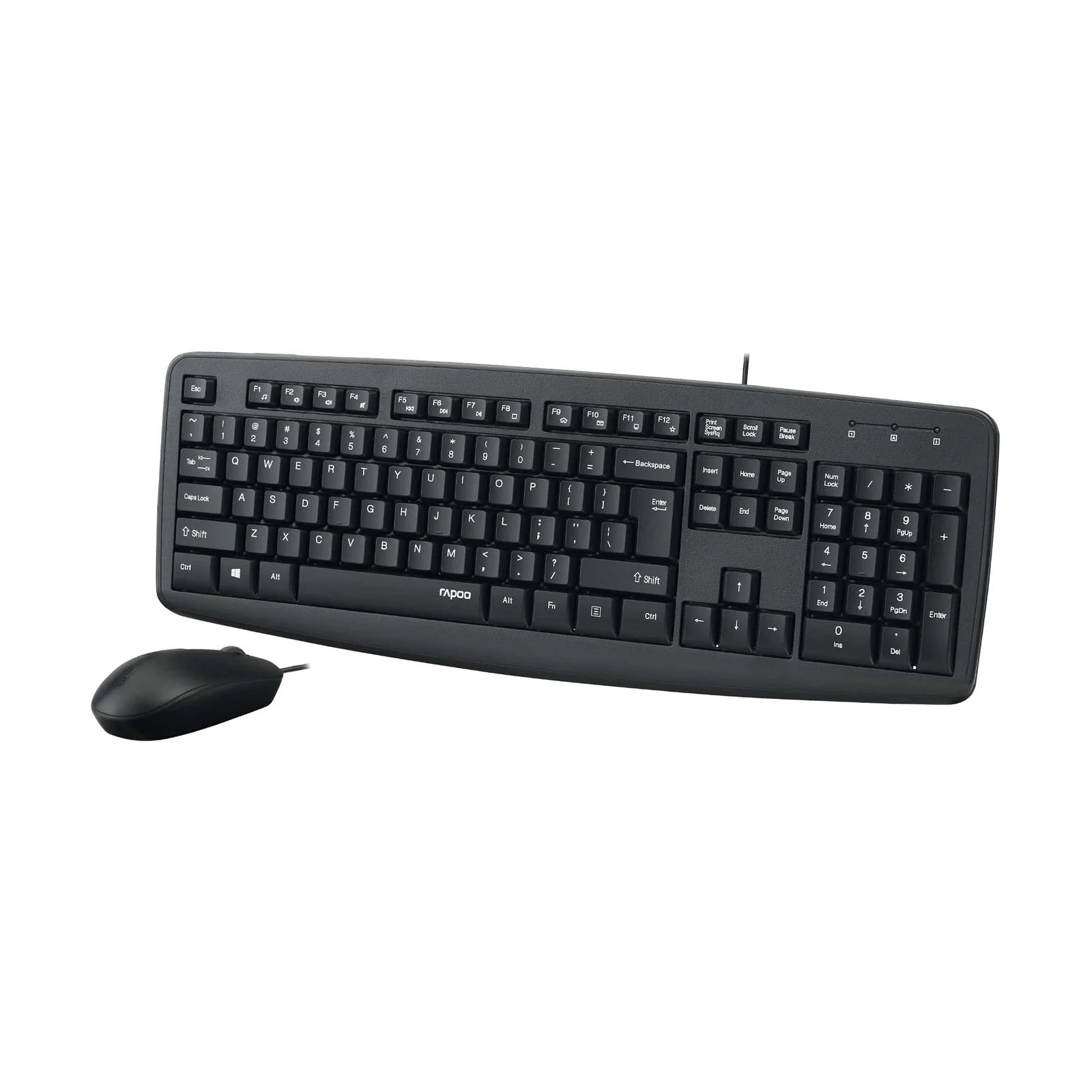 RAPOO NX1600 Kit Teclado y Mouse USB