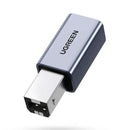 Adaptador de impressora UGREEN US382 20120 USB-C fêmea para USB-B macho US382