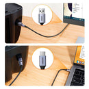 Adaptador de impressora UGREEN US382 20120 USB-C fêmea para USB-B macho US382