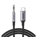 UGREEN CM450 20192 Cabo de áudio macho de 3,5 mm para USB-C macho de 1 m