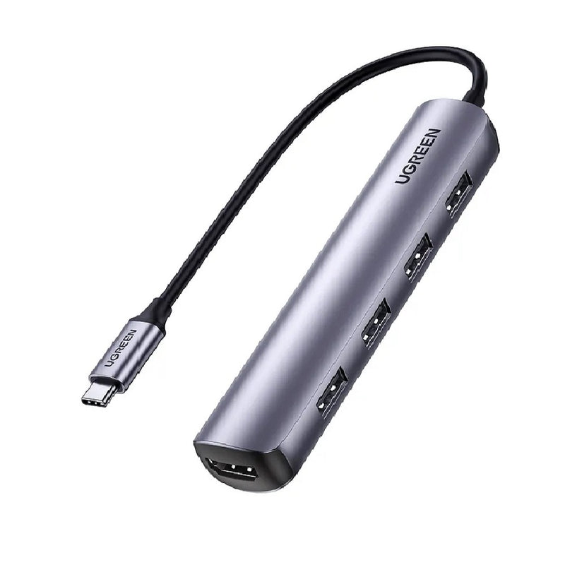 UGREEN CM417 20197 Adaptador multipuerto 5 en 1 USB-C a 4USB 3.0