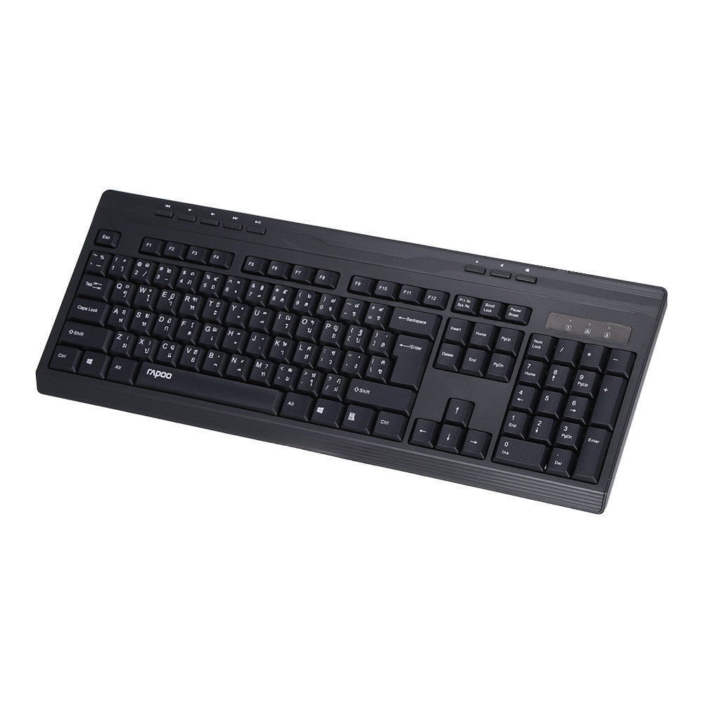 RAPOO NK2400 Teclado Multimedia USB