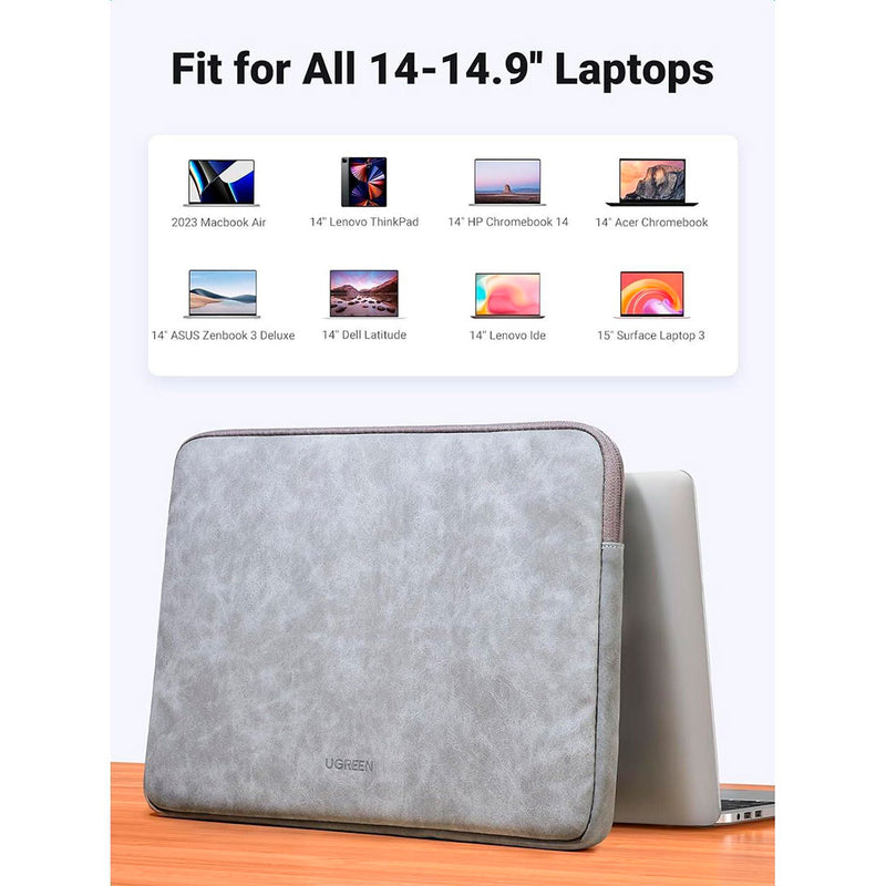 UGREEN LP187 20476 Grey Laptop Briefcase for 14-14.9 inch Laptop, lP187