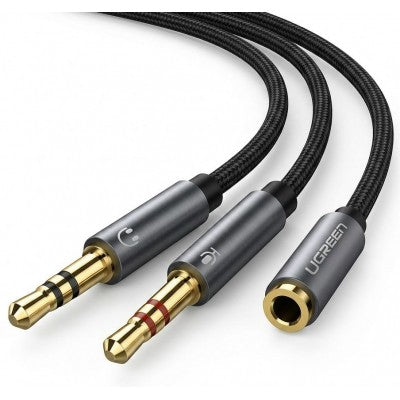 UGREEN 20899 Cable Audio 3.5mm Hembra a Macho
