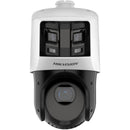 HIKVISION DS-2SE4C425MWG-E/26 TANDEMVU Cámara de Seguridad IP PTZ 4" 6MP 25x + 4MP 2.8mm
