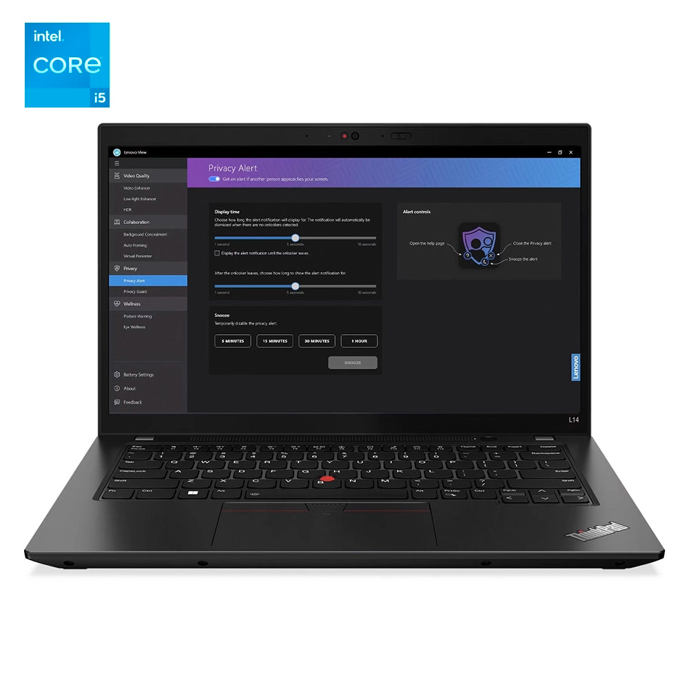 LENOVO ThinkPad L14 Gen 4 Laptop 14" FHD IPS Intel Core i5 1335U 4.6GHz 16GB DDR4 512GB SSD Windows 11 Pro 21H2000KLM