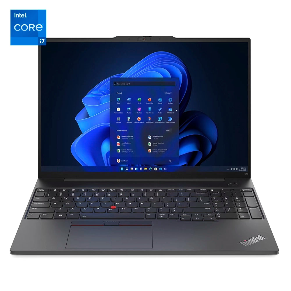 LENOVO 21JQ000PLM ThinkPad E16 Gen 1 Laptop 16" WUXGA IPS Intel Core i7-1355U 5GHz 2x8GB DDR4 1TB SSD Windows 11 Pro