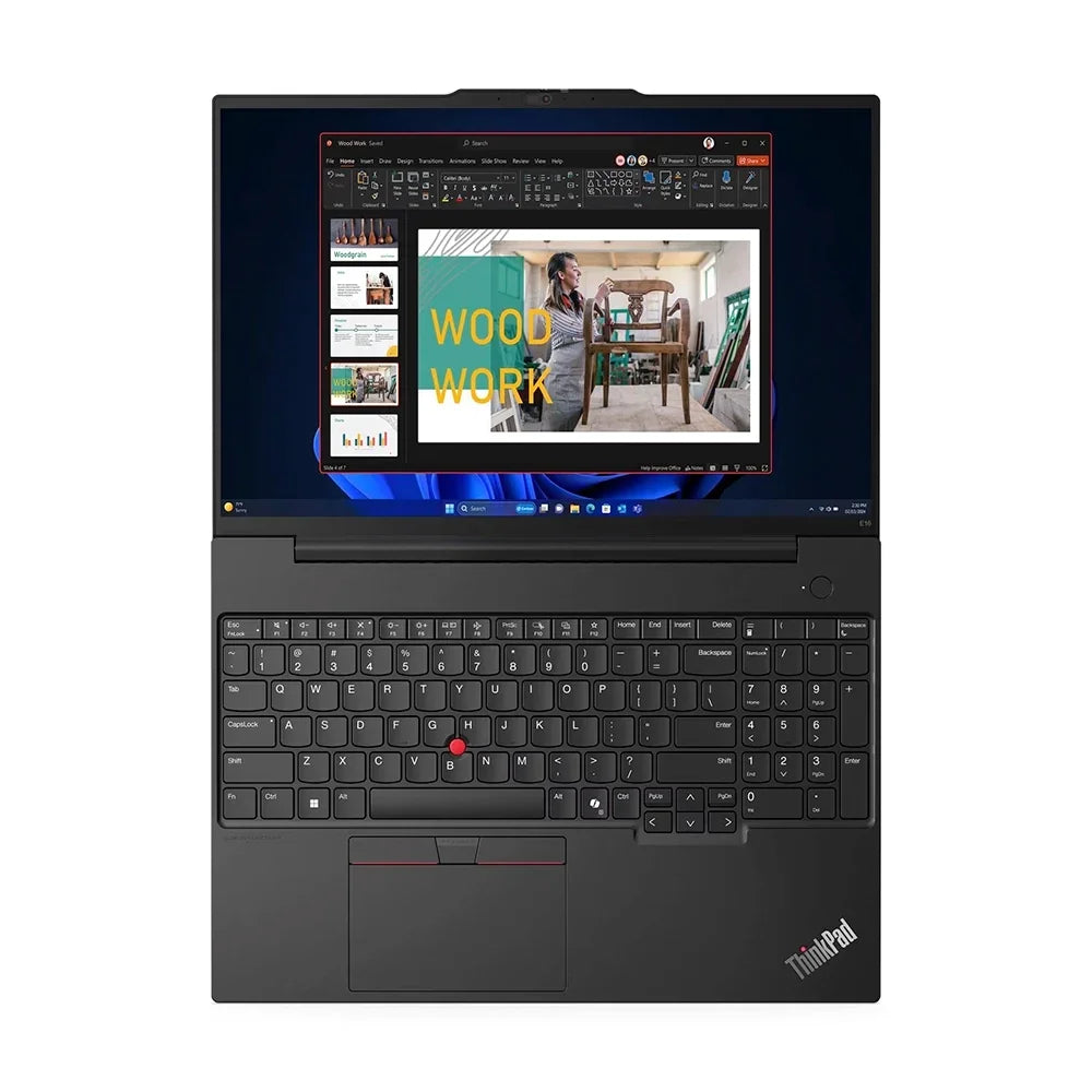 LENOVO ThinkPad E16 Gen 2 Laptop 16" WUXGA IPS Intel Core Ultra 7 155H 4.8GHz 16GB DDR5 512GB SSD Windows 11 Pro 21MB0011LM