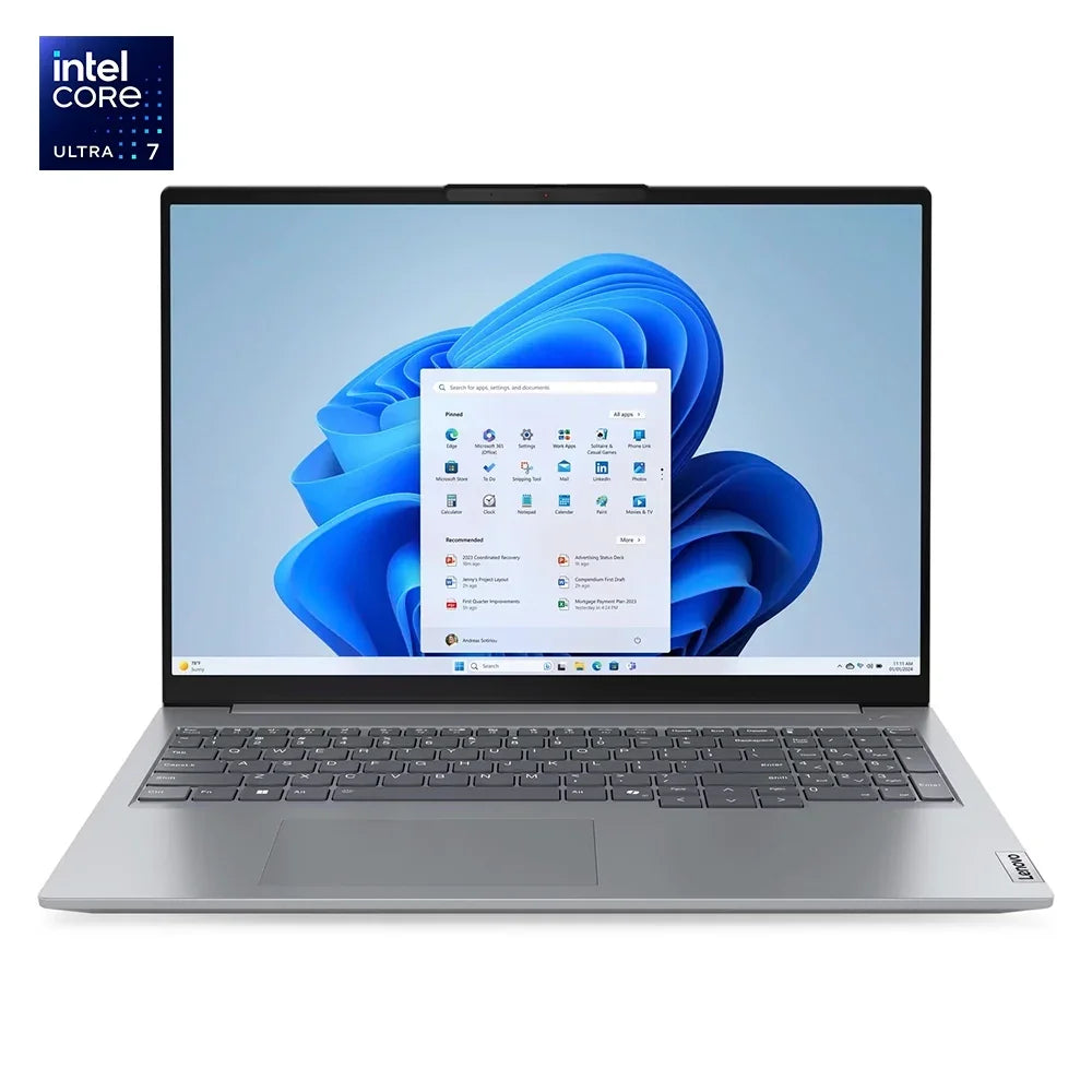 LENOVO ThinkBook 16  G7 IML Laptop 16"" WUXGA IPS Intel Core Ultra 7 155H 4.8GHz 16GB DDR5 512GB SSD Windows 11 Pro 21MS00B5LM"