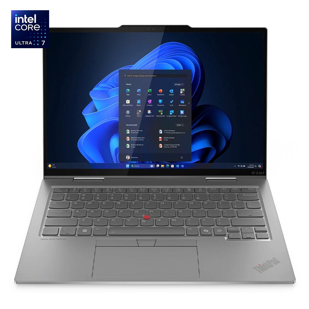 LENOVO ThinkPad X1 2-in-1 Gen 10 Aura Edition Laptop 14" WUXGA IPS Intel Core Ultra 7 258V 4.8GHz 32 DDR5 1TB SSD Windows 11 Pro 21NV000QLM