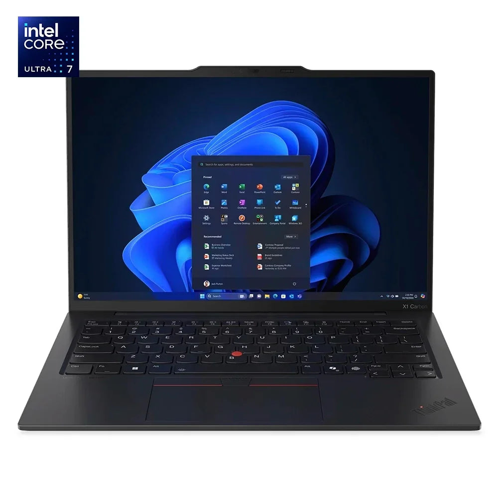 LENOVO ThinkPad X1 Carbon Gen 13 Aura Edition Laptop 14" WUXGA IPS Intel Core Ultra 7 255U 5.2GHz 32GB DDR5 1TB SSD Windows 11 Pro 21NY0011LM