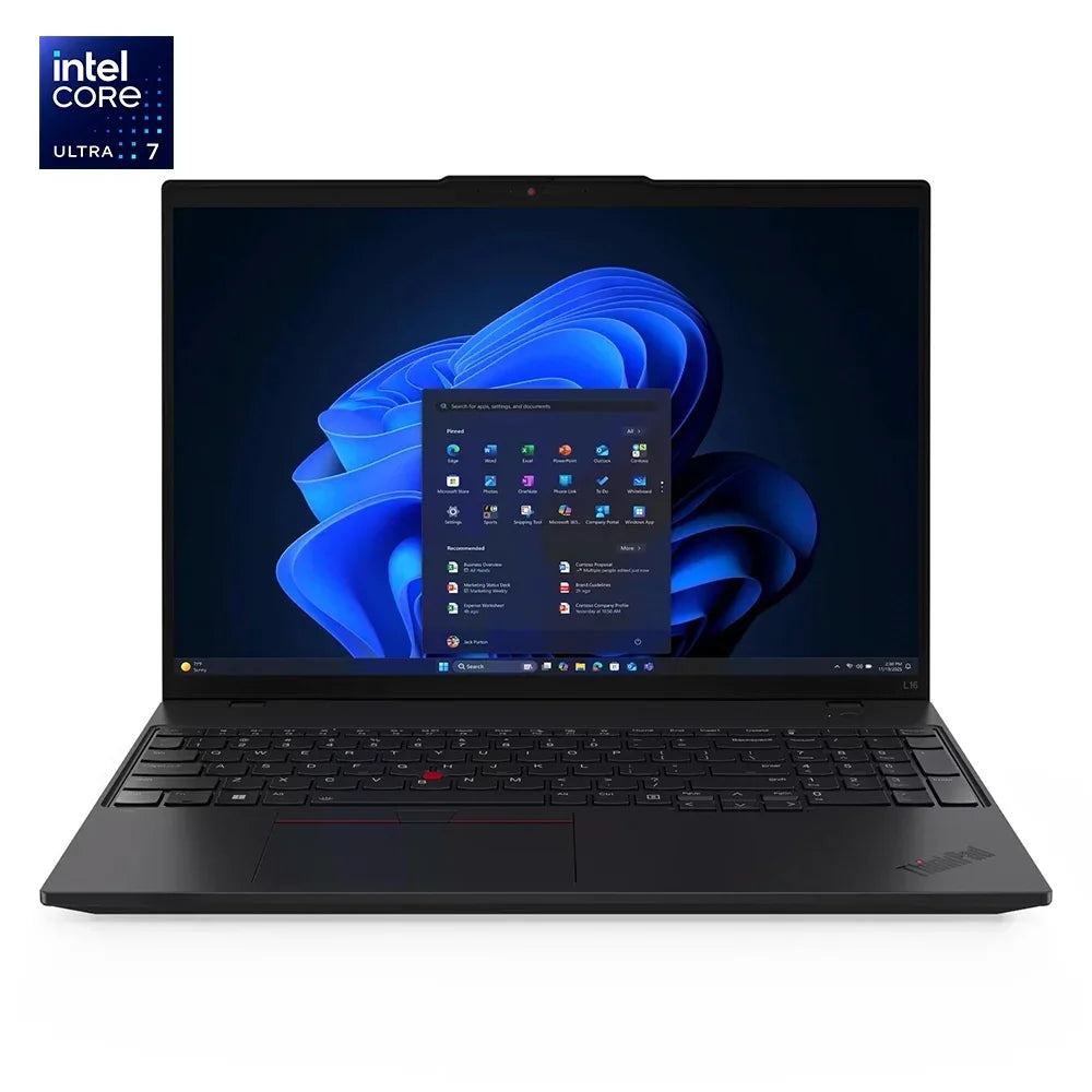 LENOVO ThinkPad L16 Gen 2 Laptop 16" WUXGA IPS Intel Core Ultra 7 255U 5.2GHz 16GB DDR5 1TB SSD Windows 11 Pro 21SB000MLM