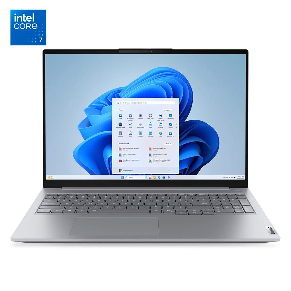 LENOVO ThinkBook 16 G8 IRL Laptop 16" WUXGA IPS Intel Core 7 240H 5.2GHz 16GB DDR5 1TB SSD 21SH009QLD