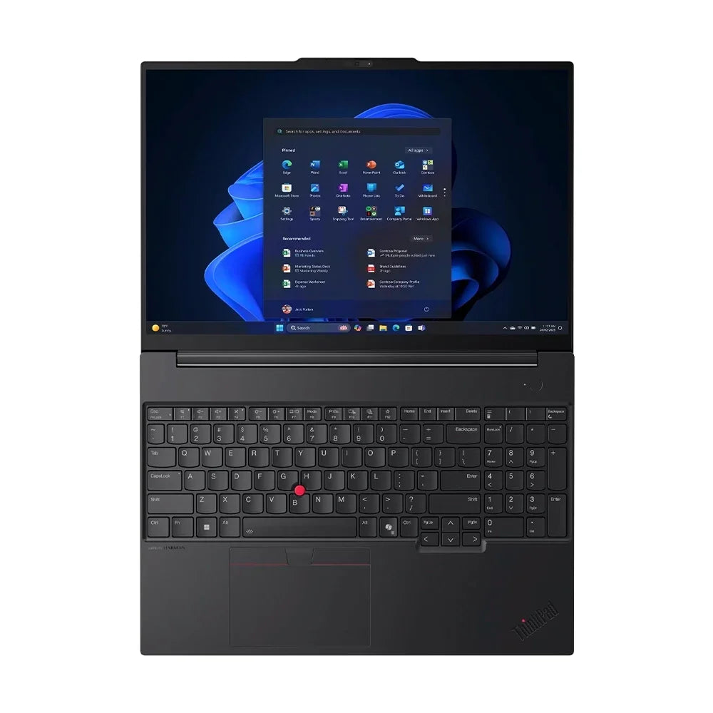 LENOVO 21SS000HLM ThinkPad E16 Gen 3 Laptop 16" WUXGA IPS Intel Core Ultra 7 255H 5.1GHz 16GB DDR5 512GB SSD Windows 11 Pro
