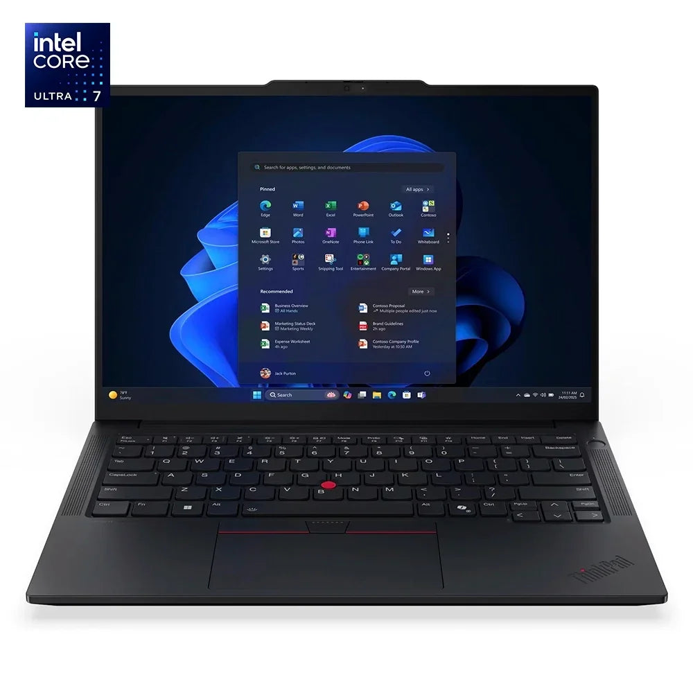 LENOVO ThinkPad E14 Gen 7 Laptop 14" WUXGA IPS Intel Core Ultra 7 255H 5.1GHz 16GB DDR5 512GB SSD Windows 11 Pro 21SY000VLM
