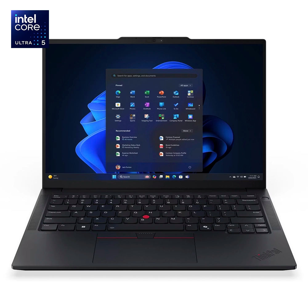 LENOVO 21SY0038LM ThinkPad E14 Gen 7 Laptop 14" WUXGA IPS Intel Core Ultra 9 185H 5.1GHz 16GB DDR5 1TB SSD Windows 11 Pro