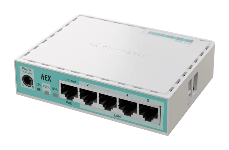 MIKROTIK HEX REFRESH Router 5 Puertos Gigabit Ethernet