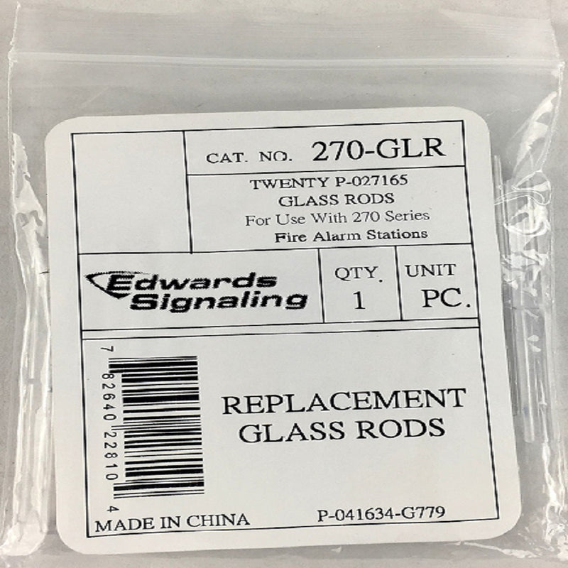 EDWARDS 270-GLR Cristal de repuesto para estación manual serie 270 Paquete x 20unid