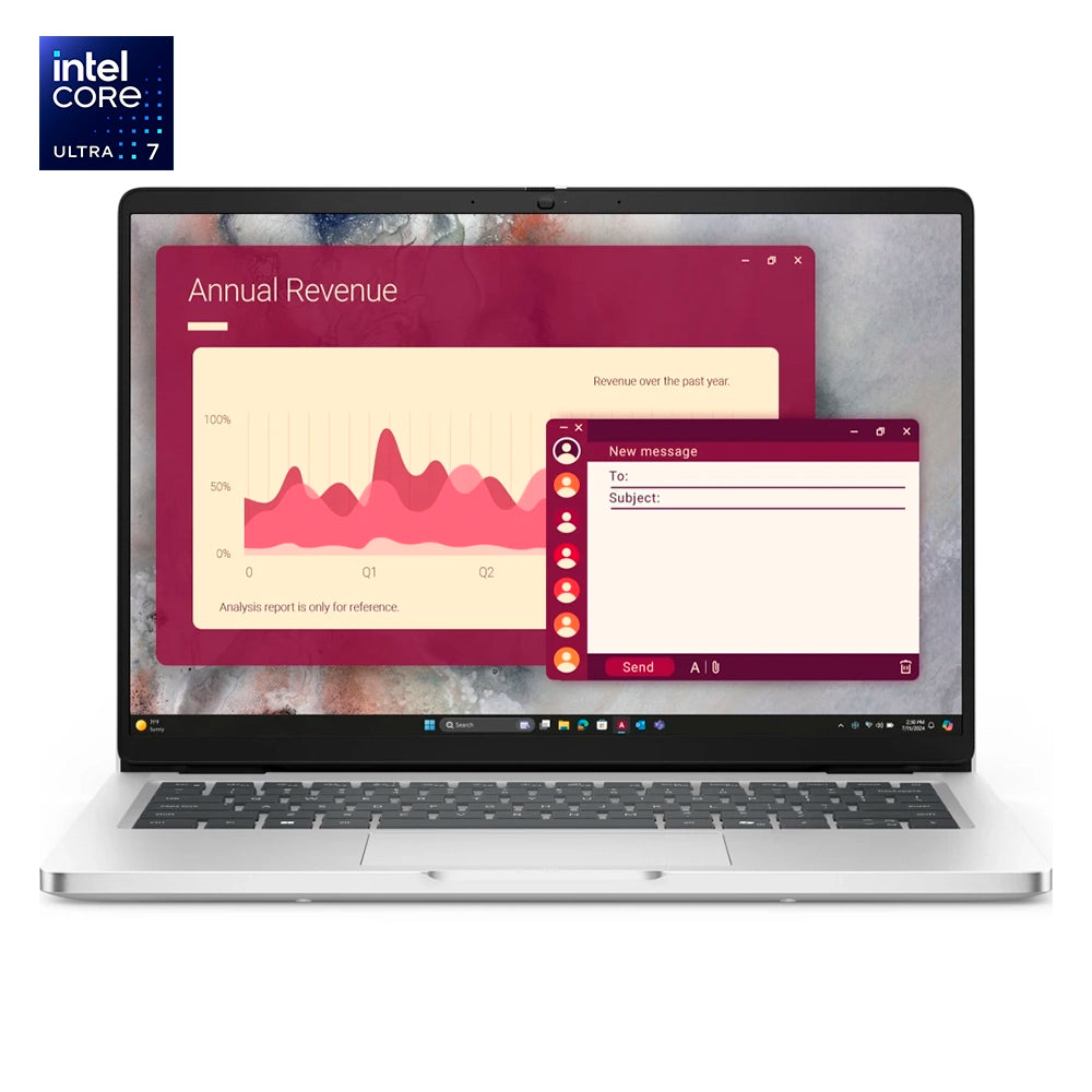 DELL PC14250 2HWN3 Laptop 14" FHD IPS Intel Core Ultra 7-255U 16GB DDR5 512GB SSD Windows 11 Pro