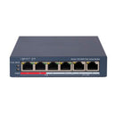HIKVISION DS-3E1106P-EI/M Switch PoE 4 Puertos 10/100Mbps VLAN PoE Watchdog