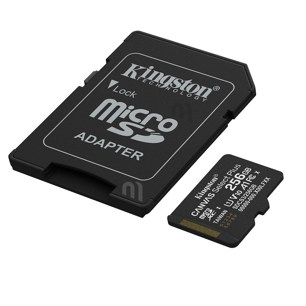KINGSTON SDCS3/256GB CANVAS SELECT PLUS Memoria MicroSD 256GB