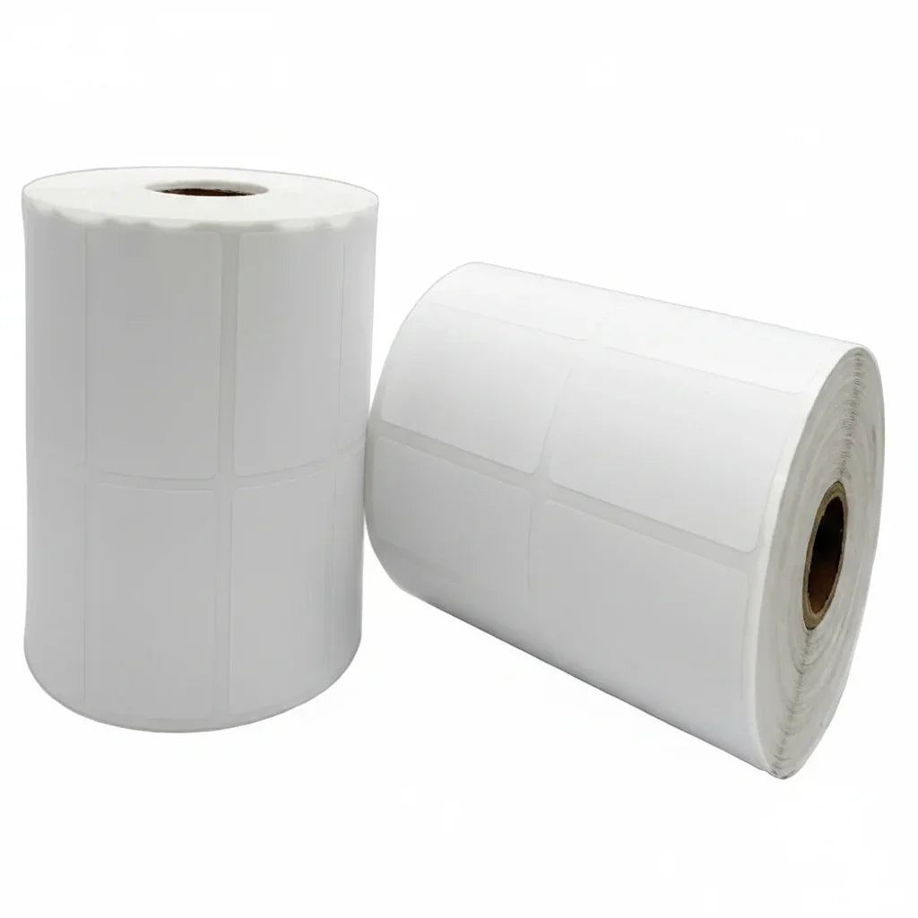 WAX EPOX30002X12C Rollo de Etiqueta de Poliester x 3000 x 2”x 1” 2C T1