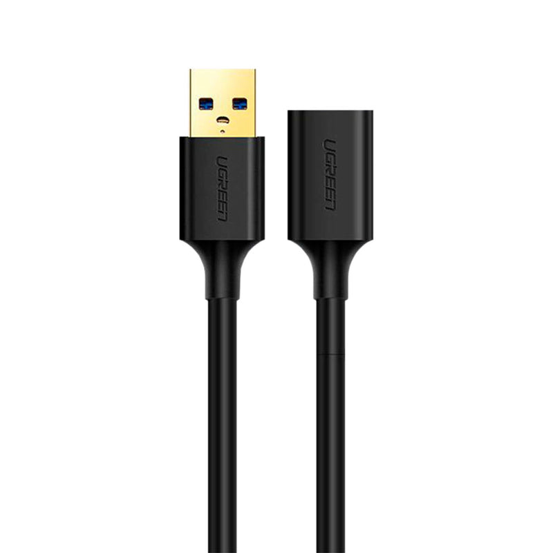 UGREEN US129 30126 Cable de extensión USB 3.0 Macho a Hembra, 1.5m, Negro