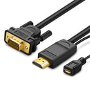 UGREEN MM101 30449 Cable Adaptador HDMI a VGA 1.5m