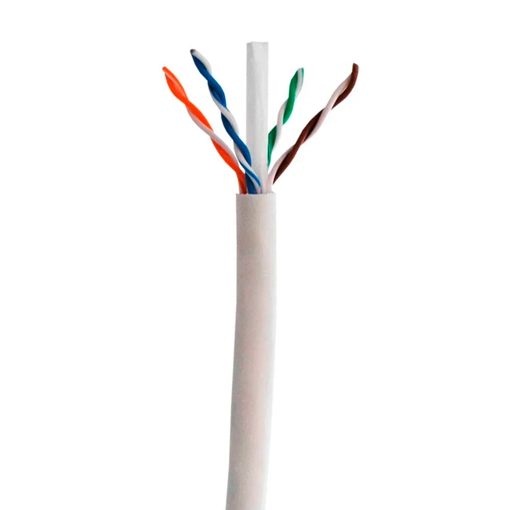 DIXON 3066 WH Cable de red U/UTP CCA Cat 6, blanco, exterior, 305m