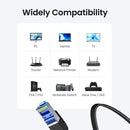 UGREEN NW153 30795 Cable de Red UTP Trenzado Cat8 Cobre 10m