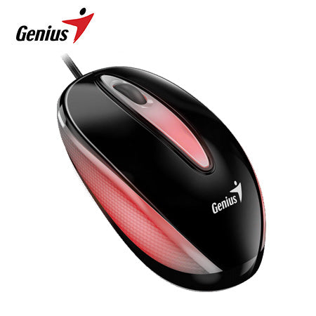 GENIUS DX-MINI Mouse Óptico Mini USB LED BLUEEYE RGB 3 Botones - Negro 31010025400