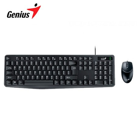 GENIUS KM-170 Kit Teclado + Mouse USB Silent - Negro 31330006402