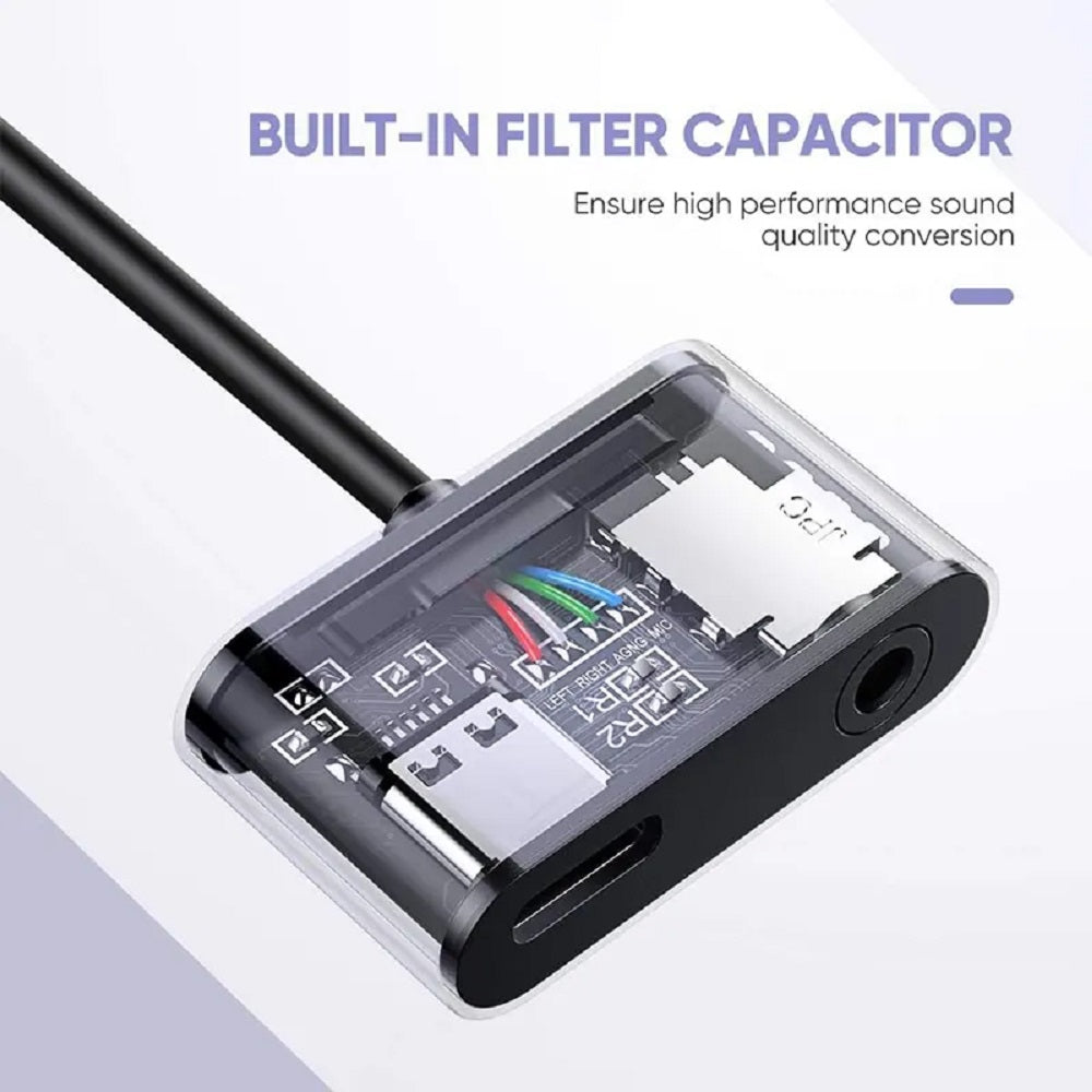 UGREEN CM193 50596 Adaptador USB-C Macho a Puerto de Audio 3.5mm