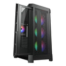 COUGAR CASE MID TOWER DUOFACE PRO RGB PANEL FRONTAL DOBLE DE VIDRIO Y MALLA