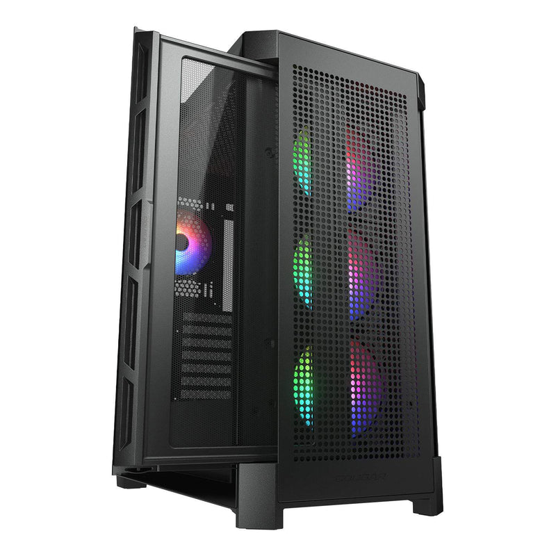 COUGAR CASE MID TOWER DUOFACE PRO RGB PANEL FRONTAL DOBLE DE VIDRIO Y MALLA