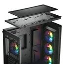 COUGAR CASE MID TOWER DUOFACE PRO RGB PANEL FRONTAL DOBLE DE VIDRIO Y MALLA