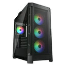COUGAR CASE MID TOWER DUOFACE PRO RGB PANEL FRONTAL DOBLE DE VIDRIO Y MALLA