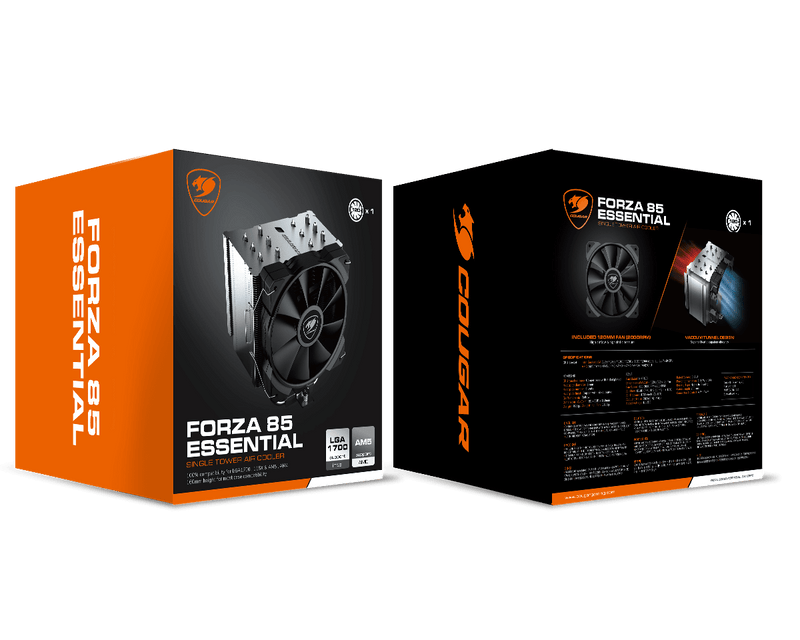 COUGAR FORZA 85 ESSENTIAL COOLER PARA CPU